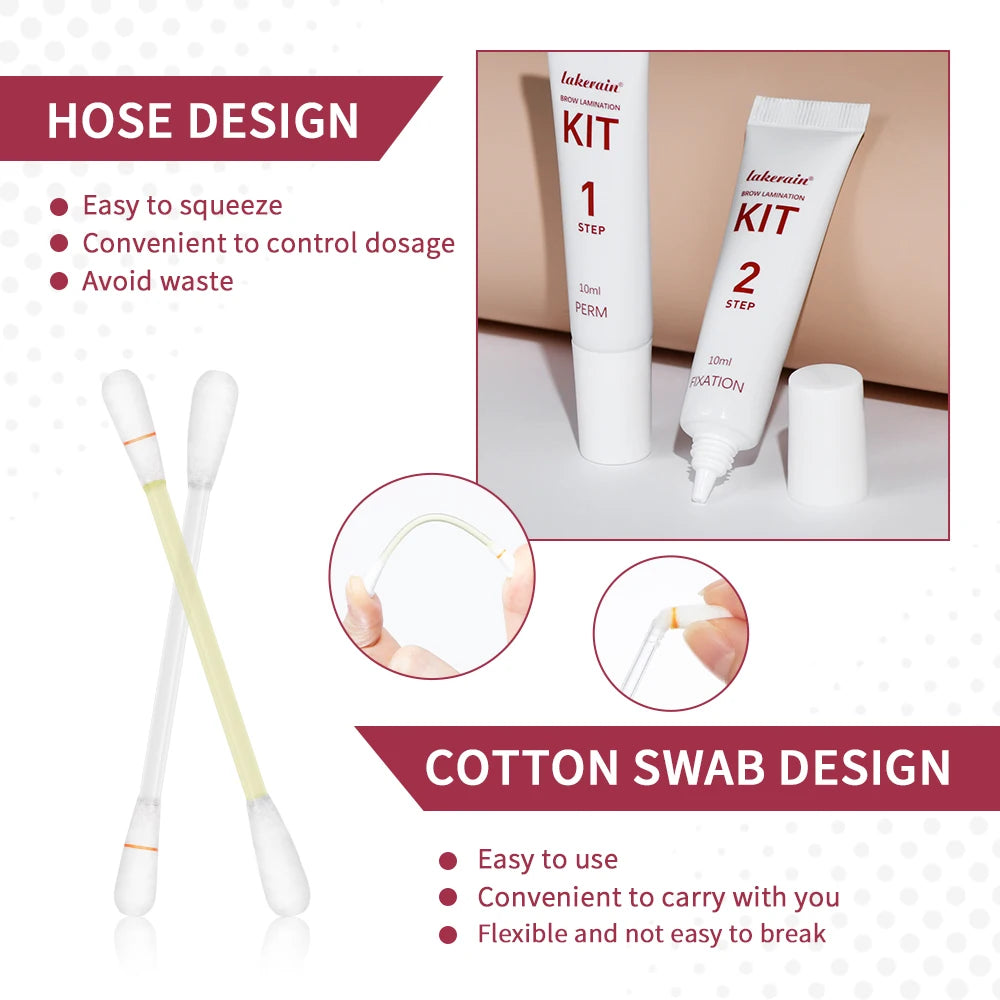 At Home Brow Lamination Kit Semi-Permanent Eyebrow Fixation Set