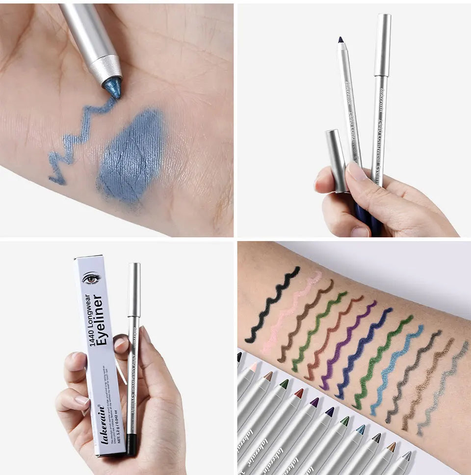 Daily Makeup Waterproof Eyeliner Pen Long-Lasting Smudge-Proof Formula - 20