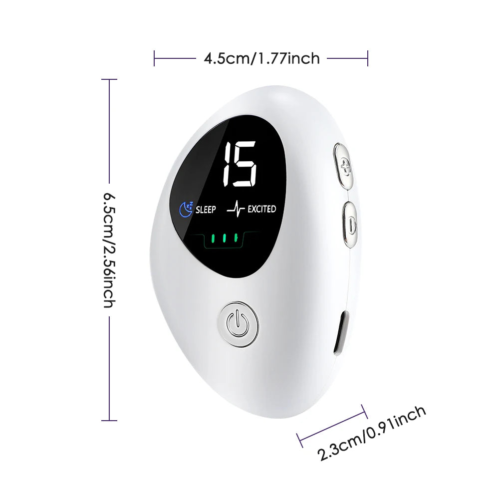 Insomnia Relief Microcurrent Sleep Aid Device for Deep Relaxation