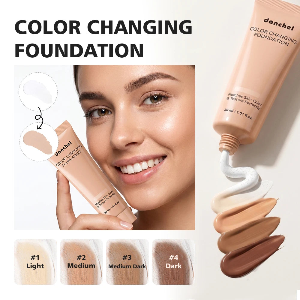 Daily Makeup Routine Color Changing Foundation For Flawless Coverage - 9