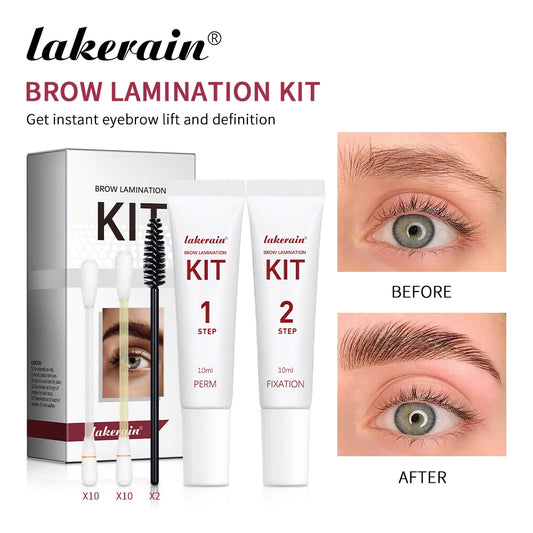At Home Brow Lamination Kit Semi-Permanent Eyebrow Fixation Set