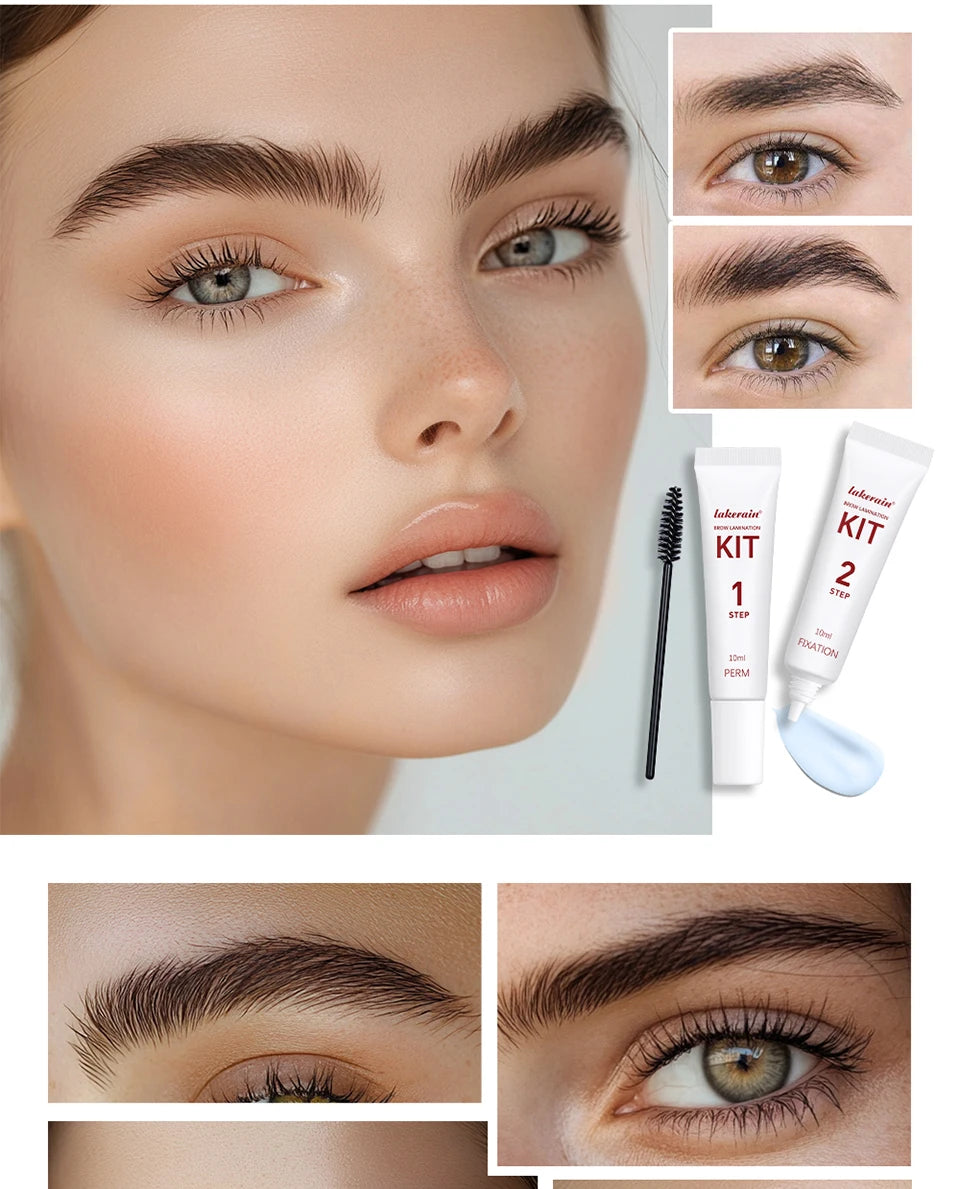 At Home Brow Lamination Kit Semi-Permanent Eyebrow Fixation Set