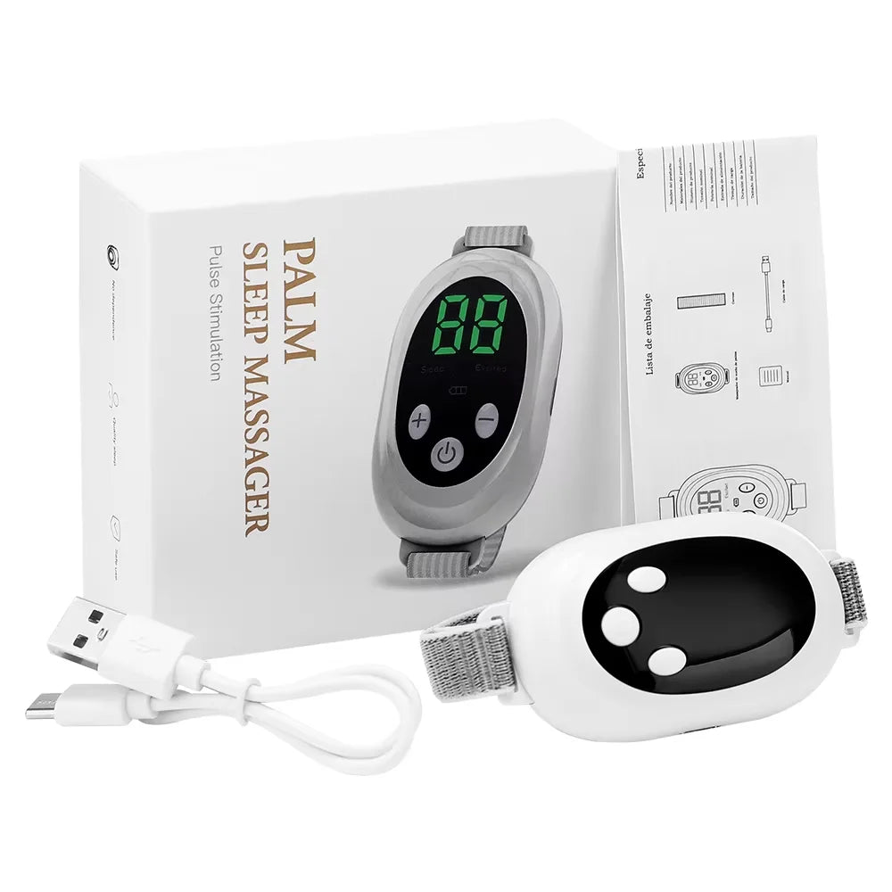 Insomnia Relief Microcurrent Sleep Aid Device for Deep Relaxation