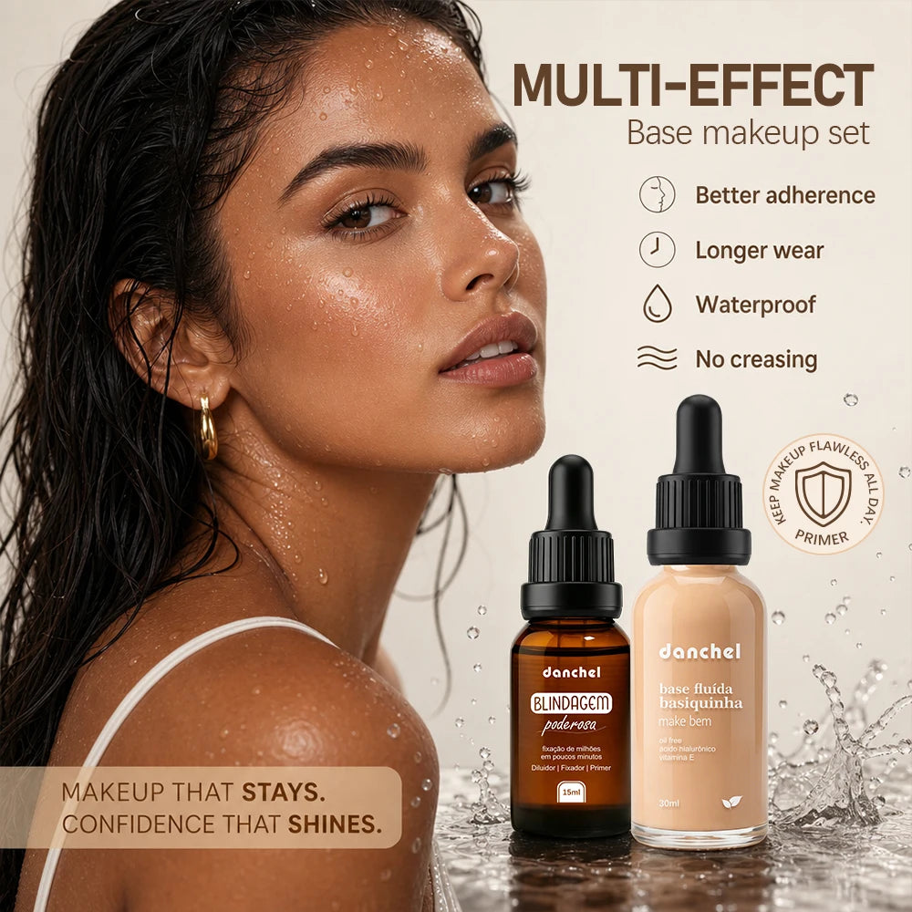 Daily Makeup Routine Face Makeup Set for Long-Lasting Natural Coverage - 3
