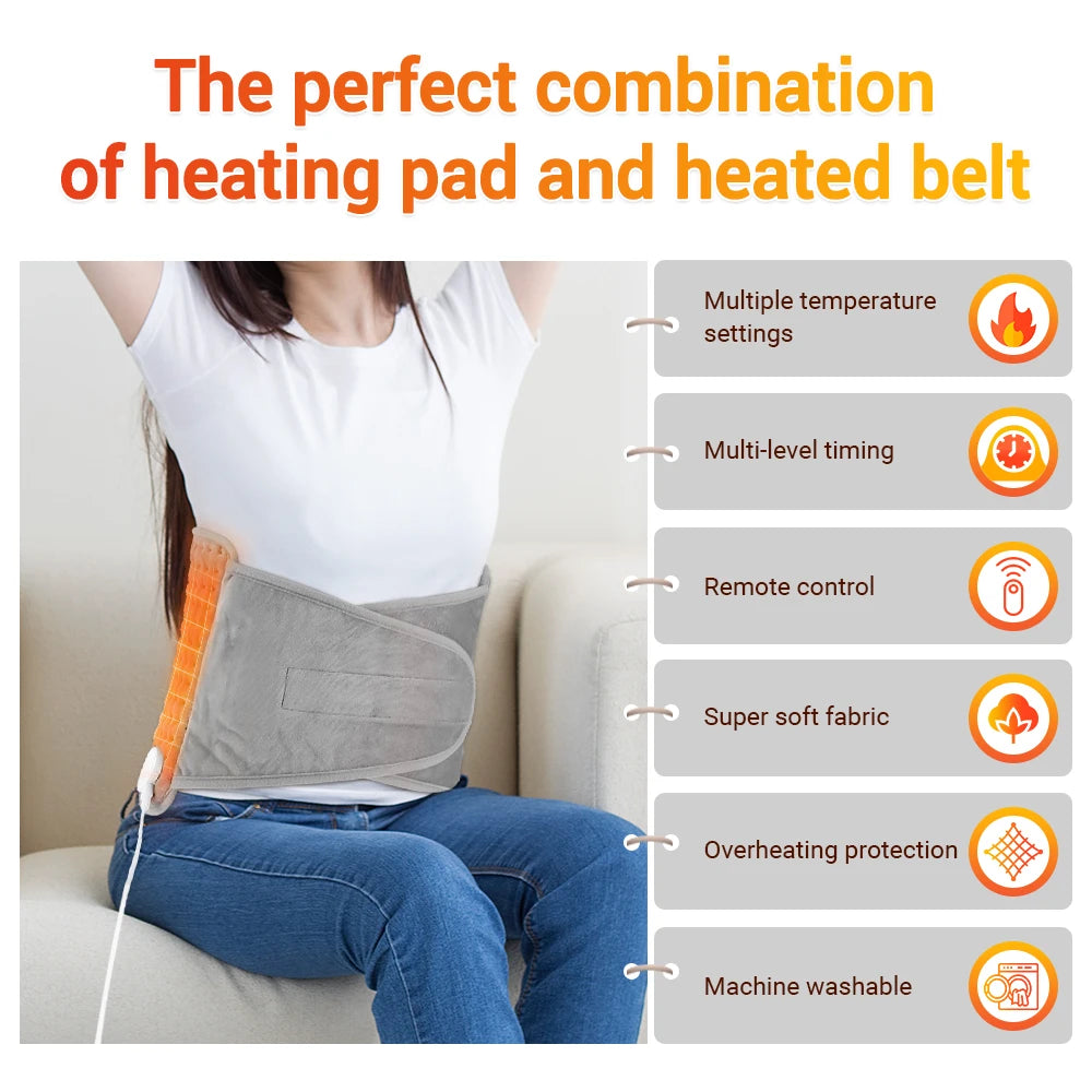 Office And Home Electric Heating Pad With Adjustable Temperature Levels