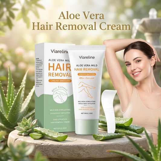 Whole Body Aloe Vera Hair Removal Cream For Smooth Skin Care