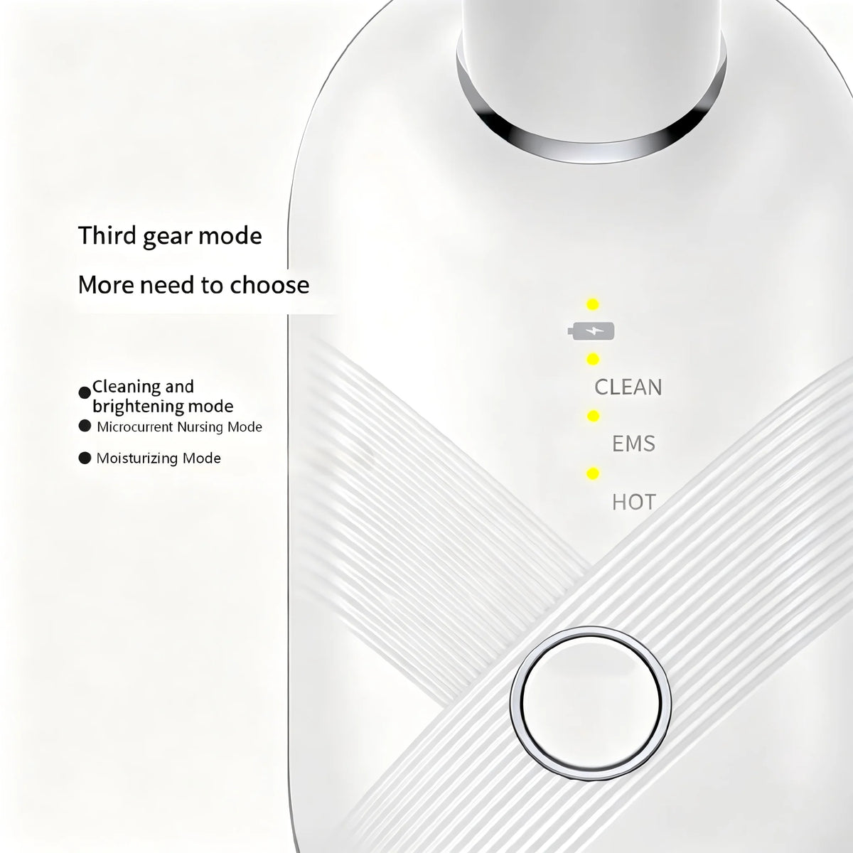Daily skincare routine Red Light LED Facial Massager for skin tightening