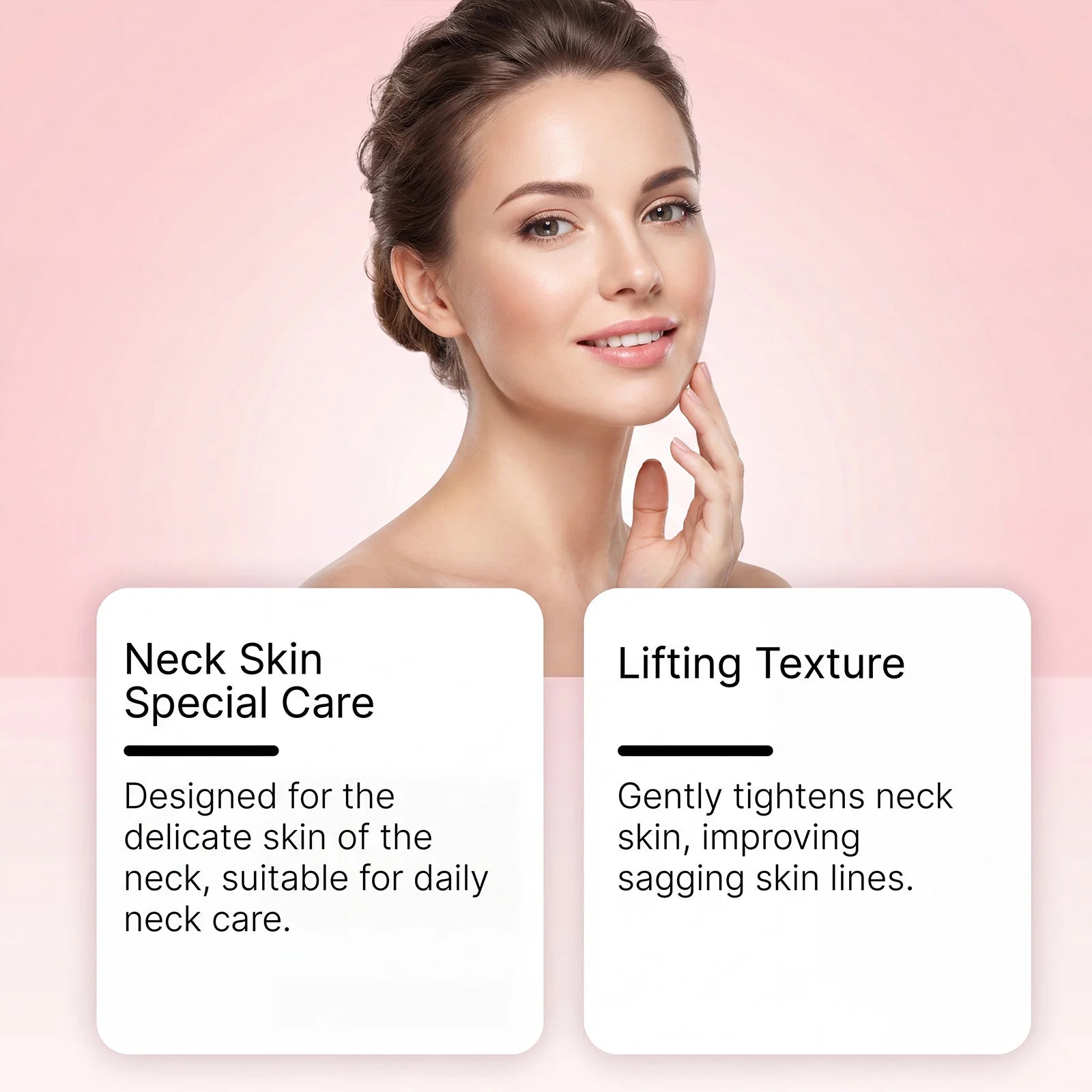 Neck Firming Collagen Neck Cream with Gua Sha Massager for Smooth Skin - 8