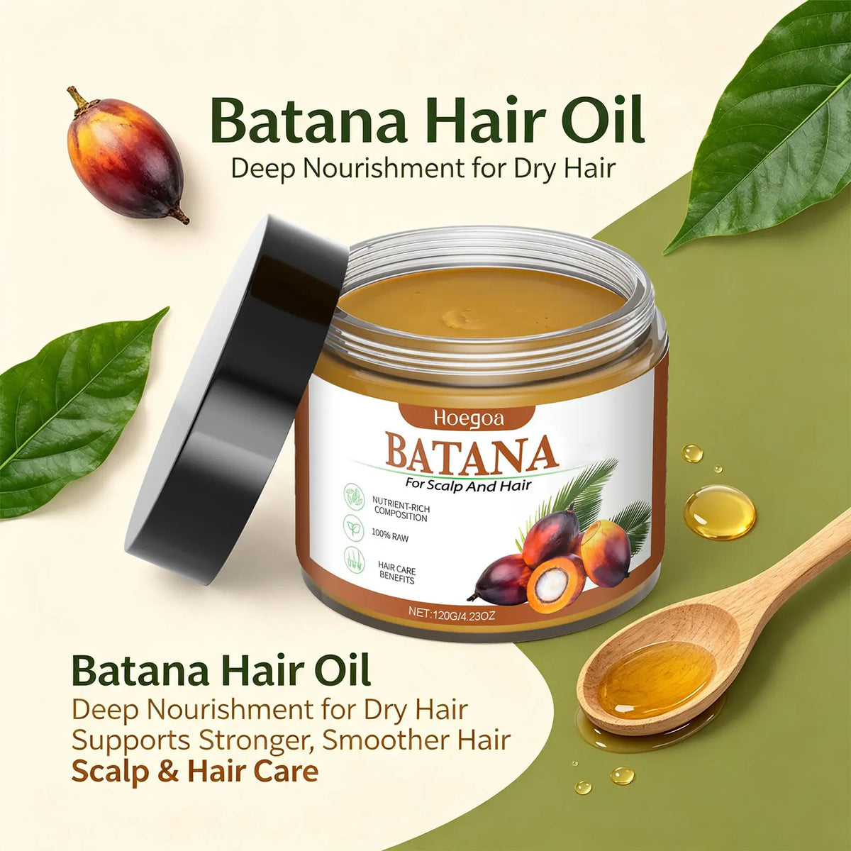 Bathroom Hair Care Batana Hair Mask Repair Split Ends And Dry Hair Roots