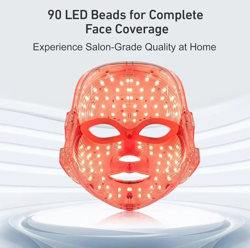 Home Spa Rechargeable LED Mask for Skin Rejuvenation and Lifting