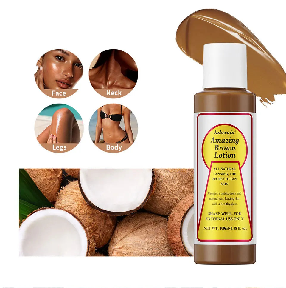 Beach days and sunny getaways self tanning lotion for a gorgeous bronze glow