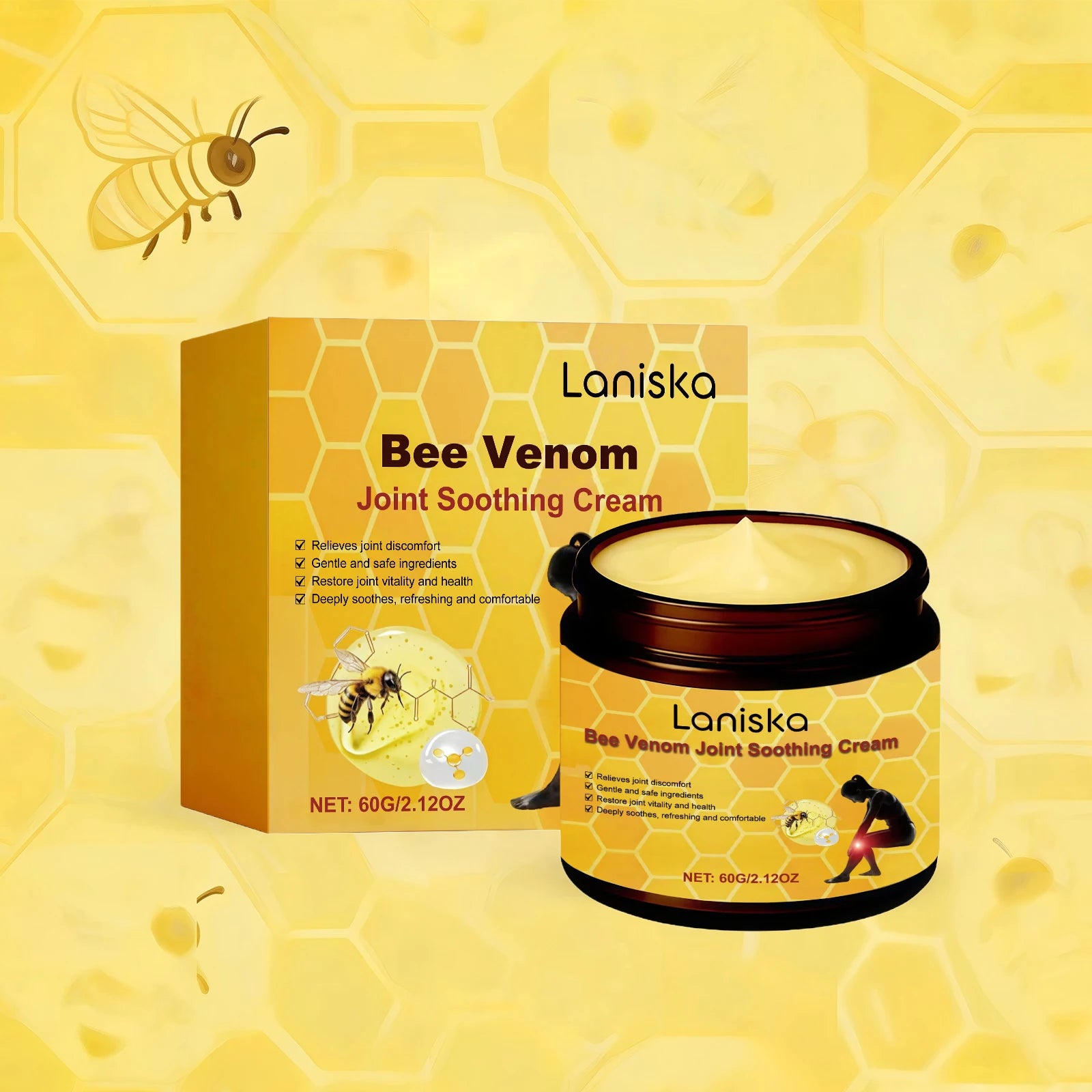 Joint and Muscle Care Bee Venom Soothing Cream for Daily Comfort - 1
