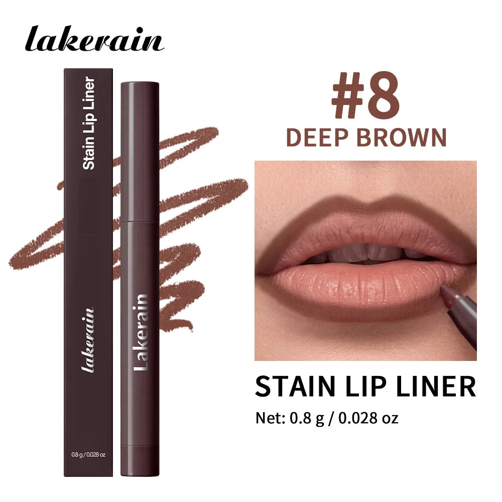 Daily Makeup Stain Lip Liner Pencil for Long Lasting Matte Definition