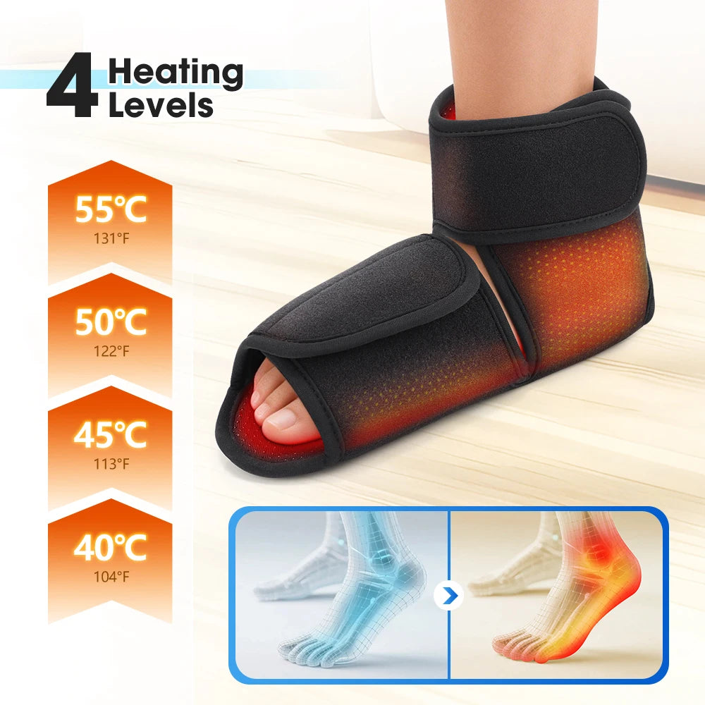 Home Office Relax Foot Massager with Heat and Air Compression