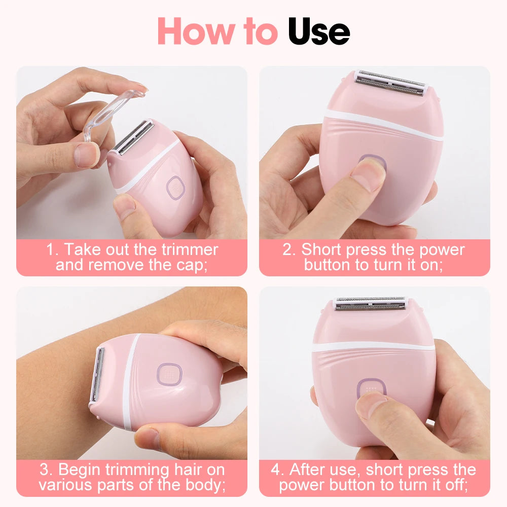 Body Care Electric Shaver for Gentle and Smooth Hair Removal Trimmer
