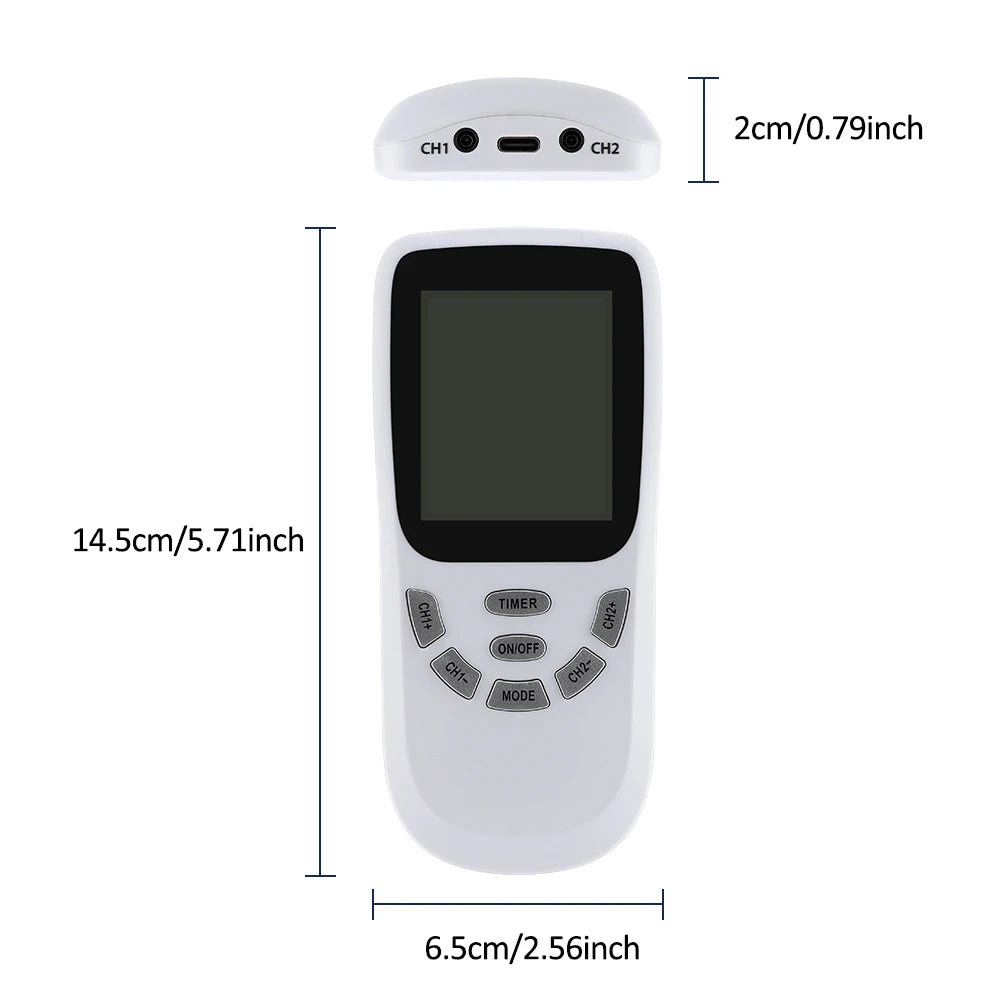 Full body relief tens muscle stimulator for soothing tired muscles