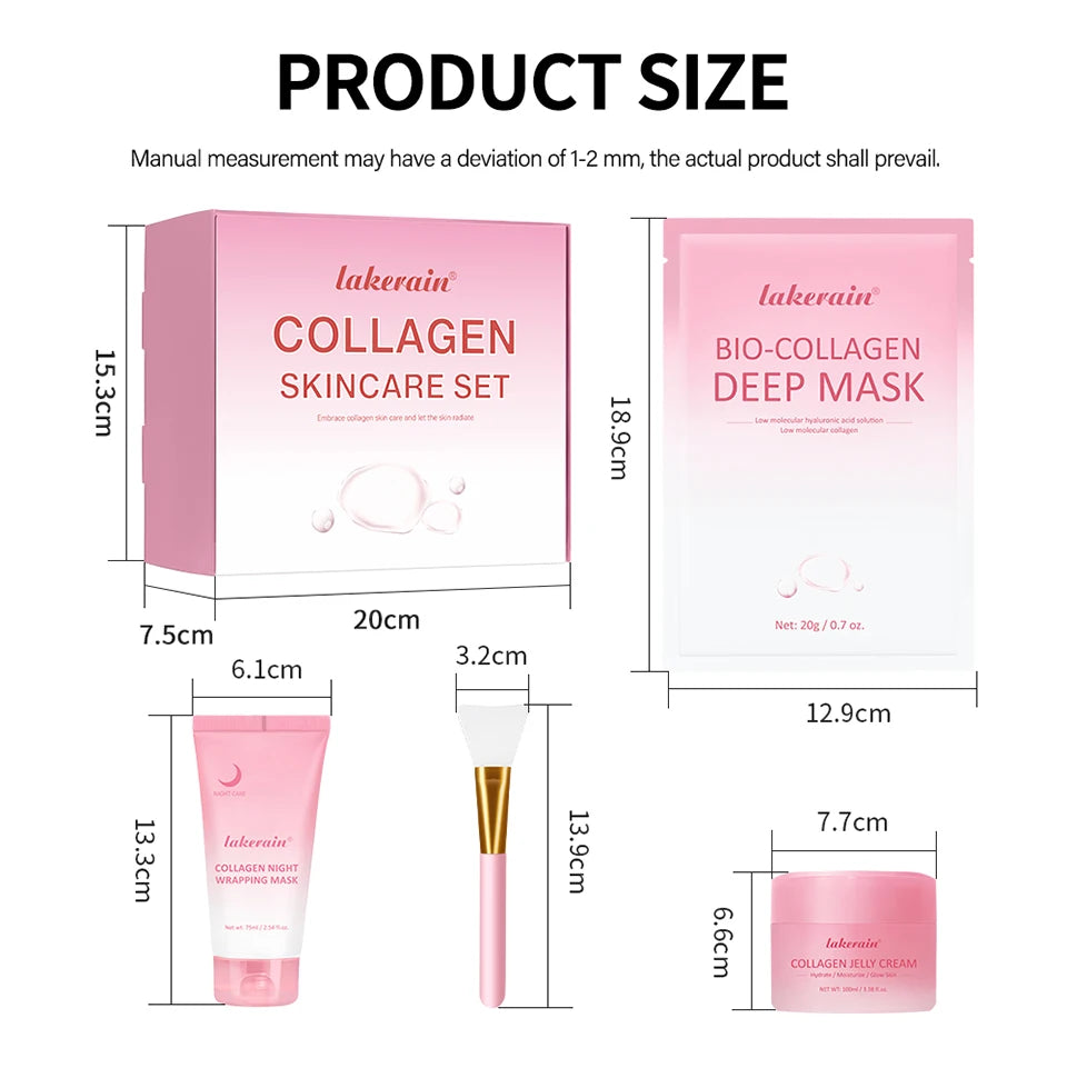 Daily Skincare Routine Collagen Skincare Set for Deep Nourishment And Care - 16
