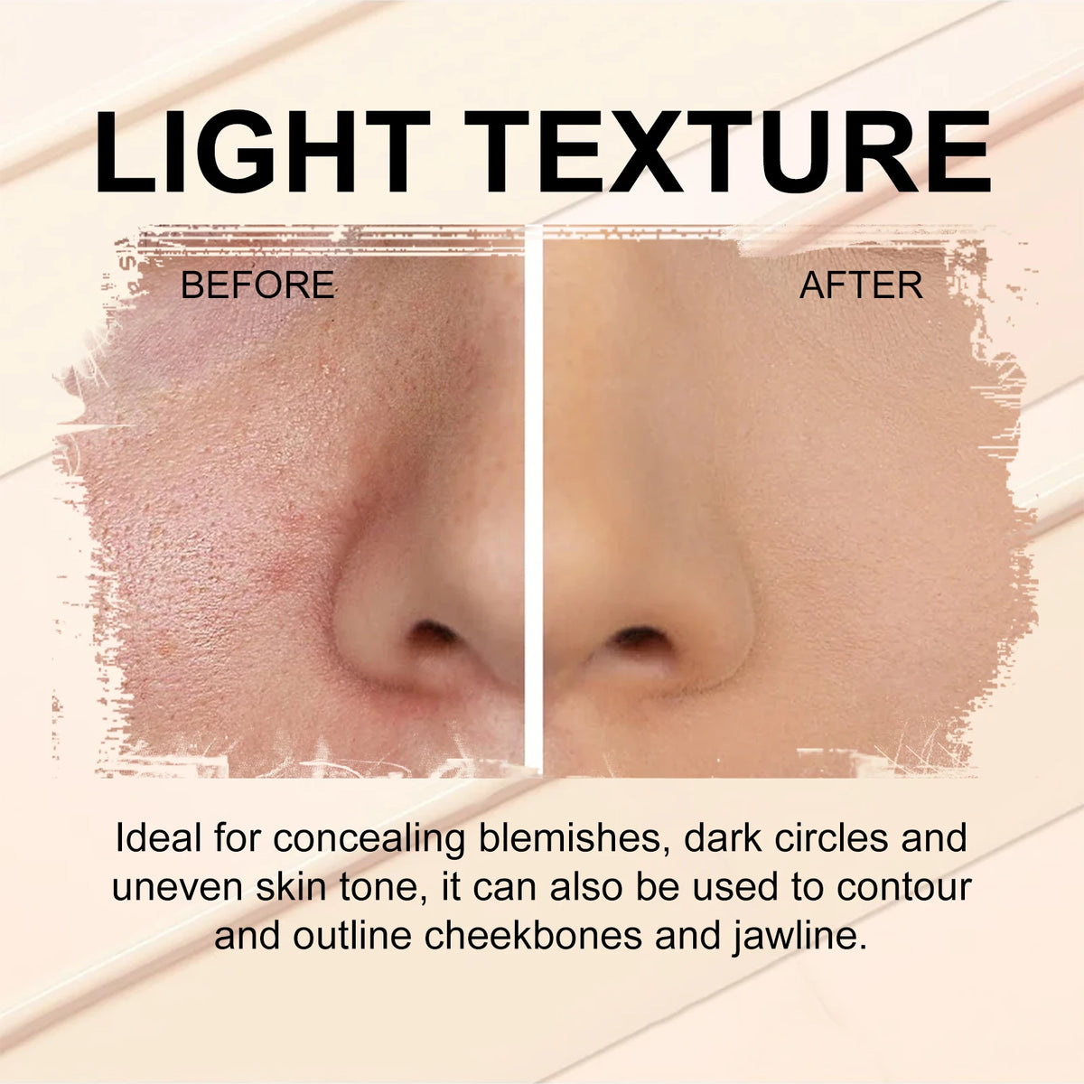 Daily Makeup Face Cream Concealer Palette for Flawless Coverage