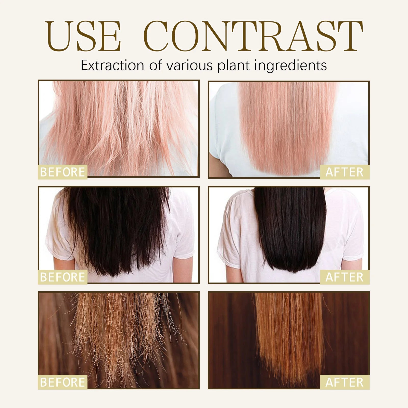 Bathroom Hair Care Batana Hair Mask Repair Split Ends And Dry Hair Roots - 10