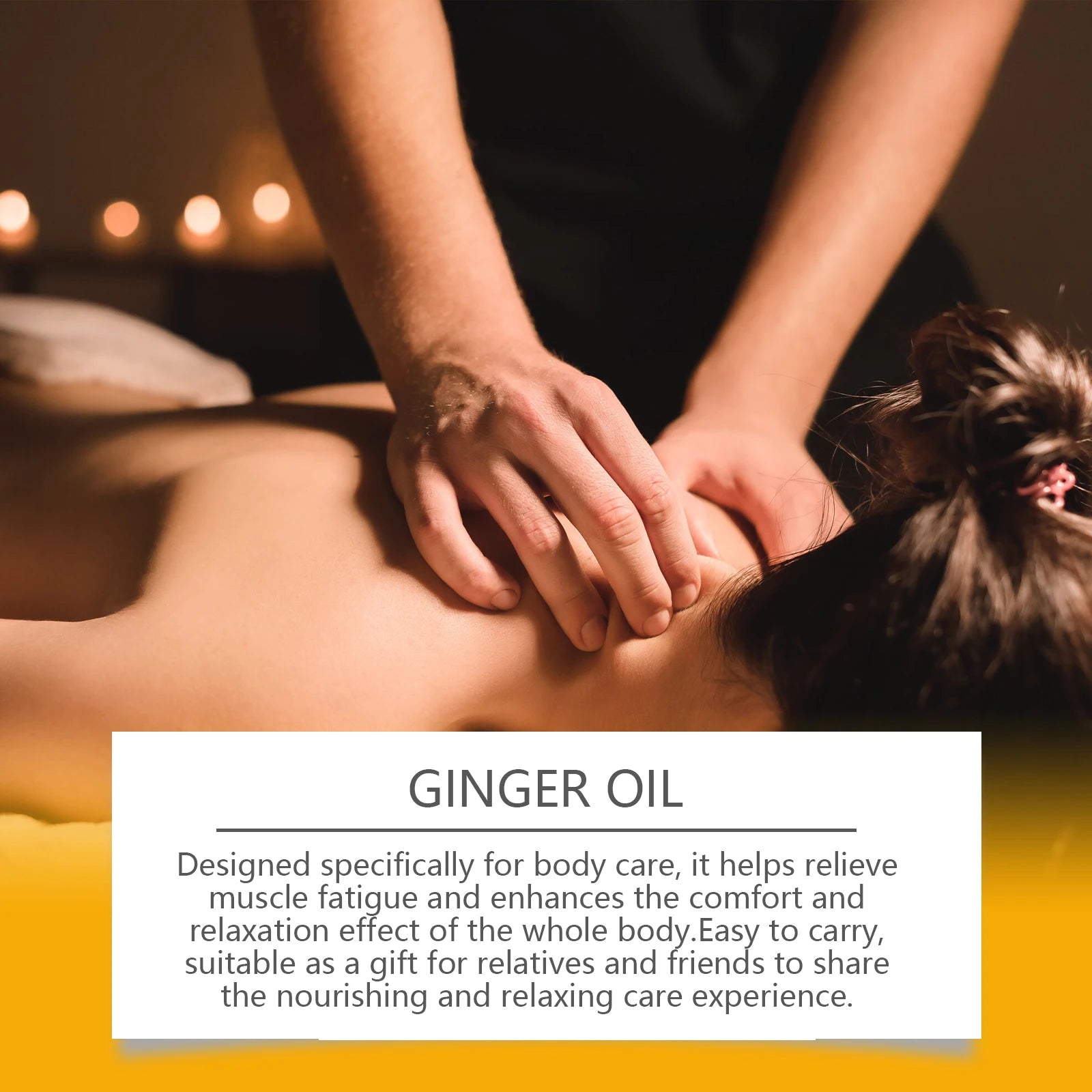 Relaxing at home with ginger massage oil for smooth skin and tension relief - 11