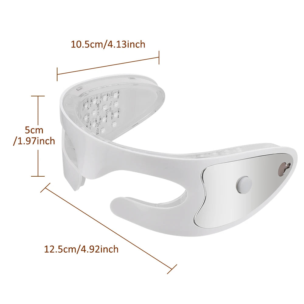 Daily eye fatigue visual 3d eye massager red light relief tool