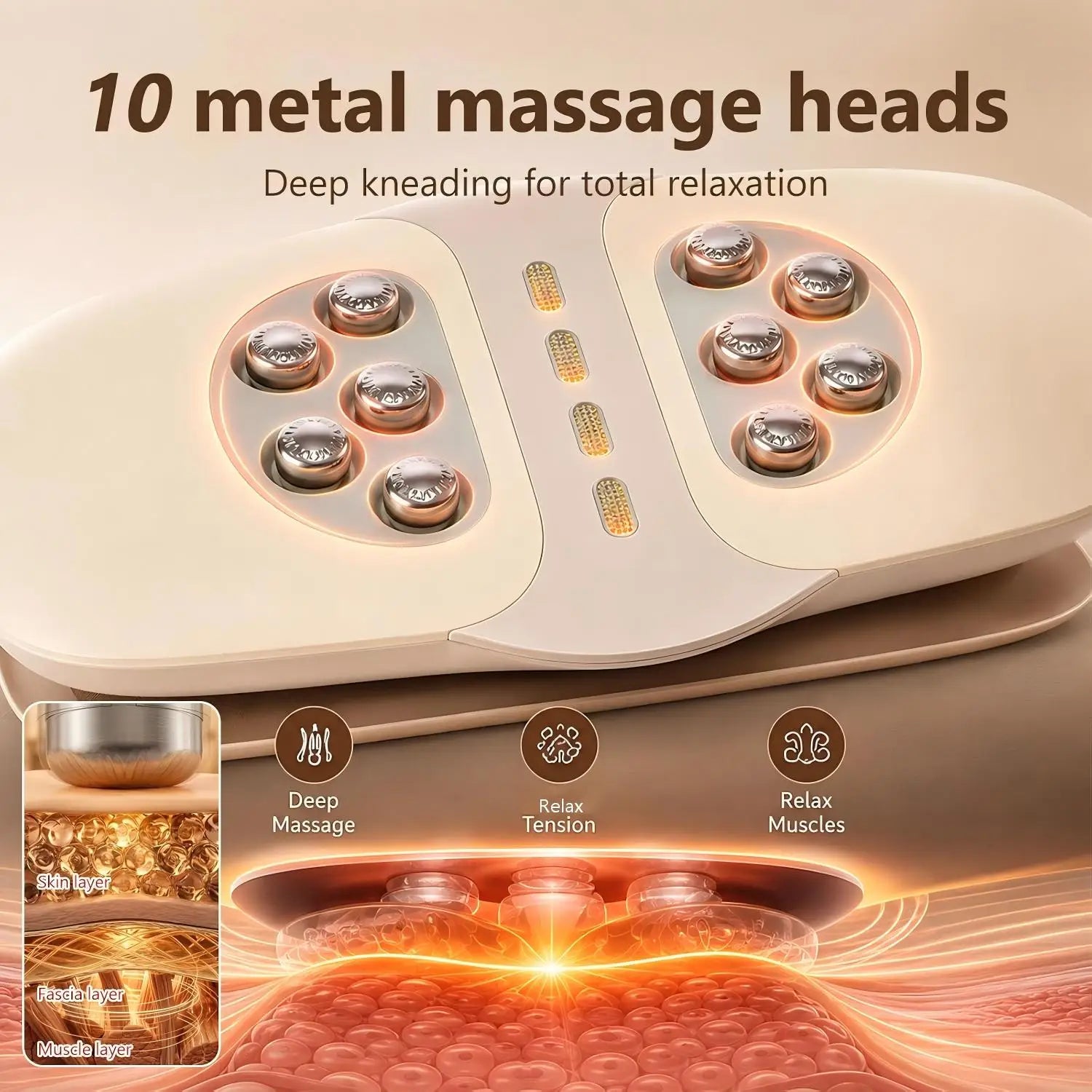 At Home Back Pain Electric Lumbar Traction Device and Waist Massager - 4