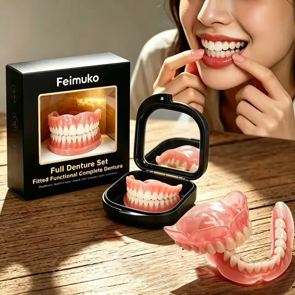 Daily Oral Care Silicone Dentures For Natural Smile And Comfort - 7