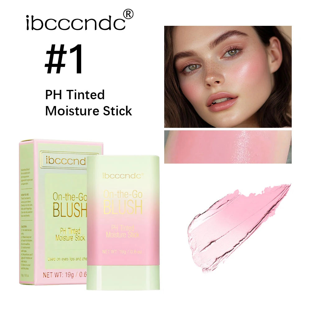 Daily Makeup Routine Cream Blusher Stick for Natural Glow and Moisture - 26