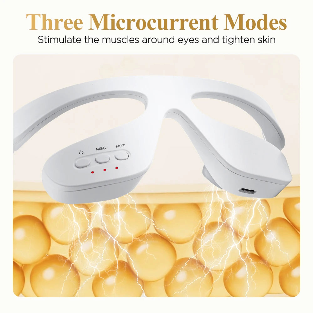 Daily eye fatigue visual 3d eye massager red light relief tool - 16