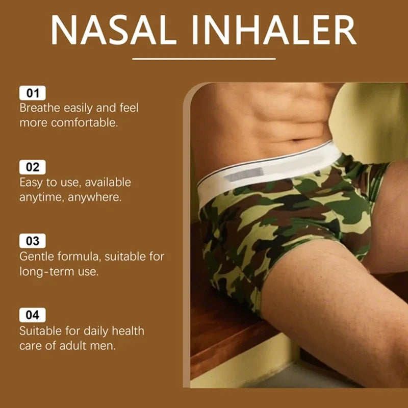 Daily Routine Men Nasal Sniffing Stick for Gentle Care And Vitality