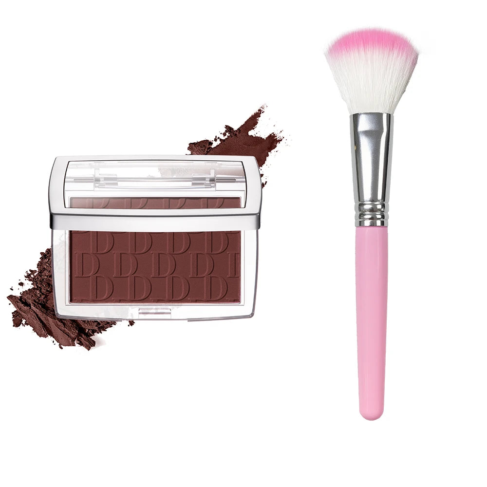 Daily Makeup Embossed Blush Palette with Natural Color Rendering and Glow - 23