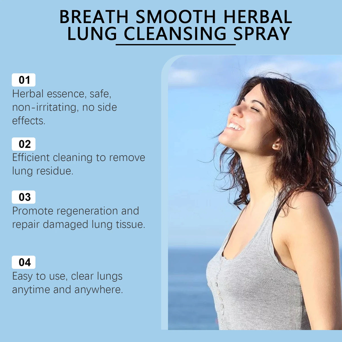 Daily Care Nasal Cleansing Spray for Throat Discomfort and Fresh Breath