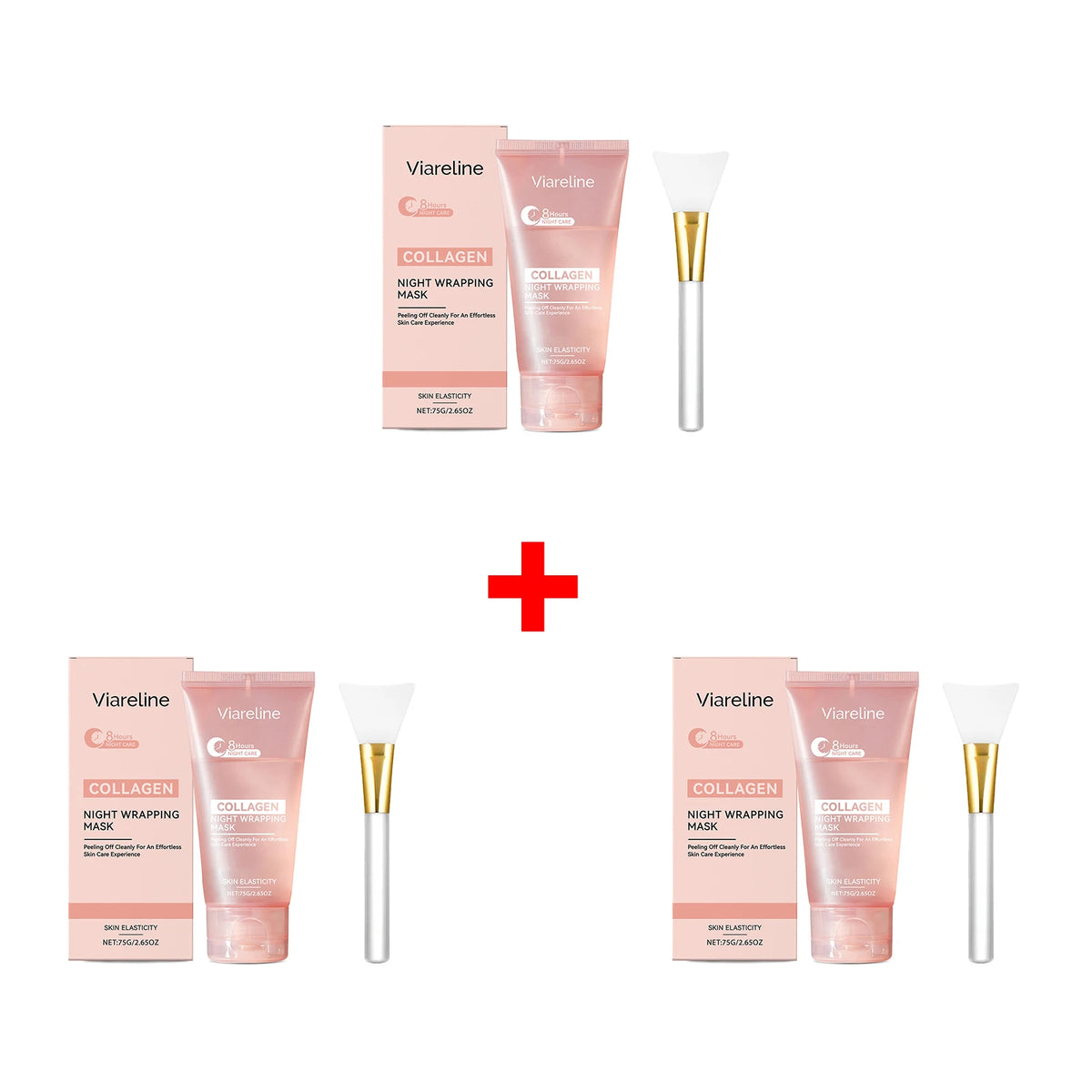 Overnight Skincare Routine Collagen Night Wrapping Peel Off Mask