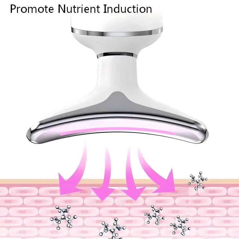 Daily skincare routine Red Light LED Facial Massager for skin tightening - 3
