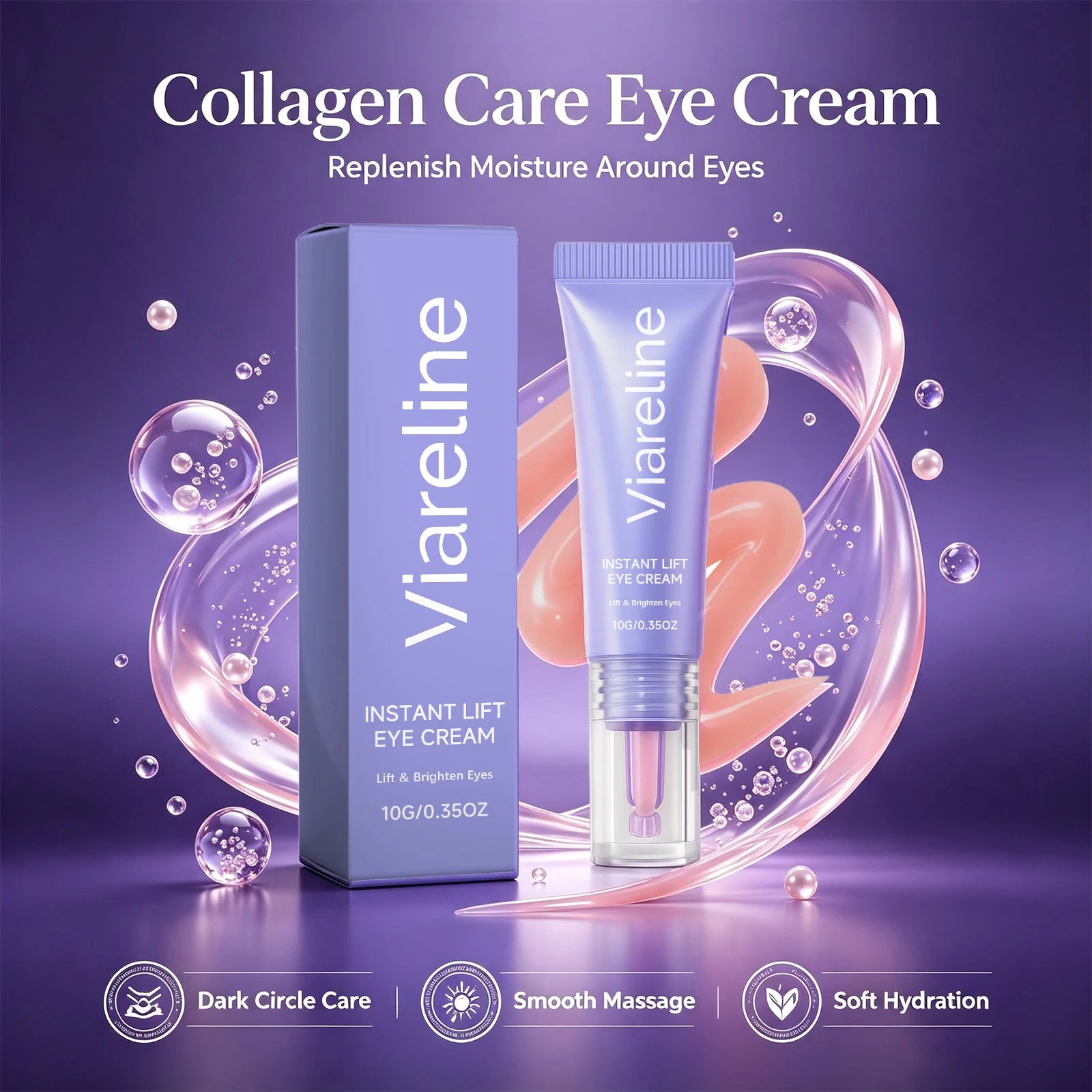 Tired Eyes Lift Eye Cream for Dark Circles and Fine Lines - 1