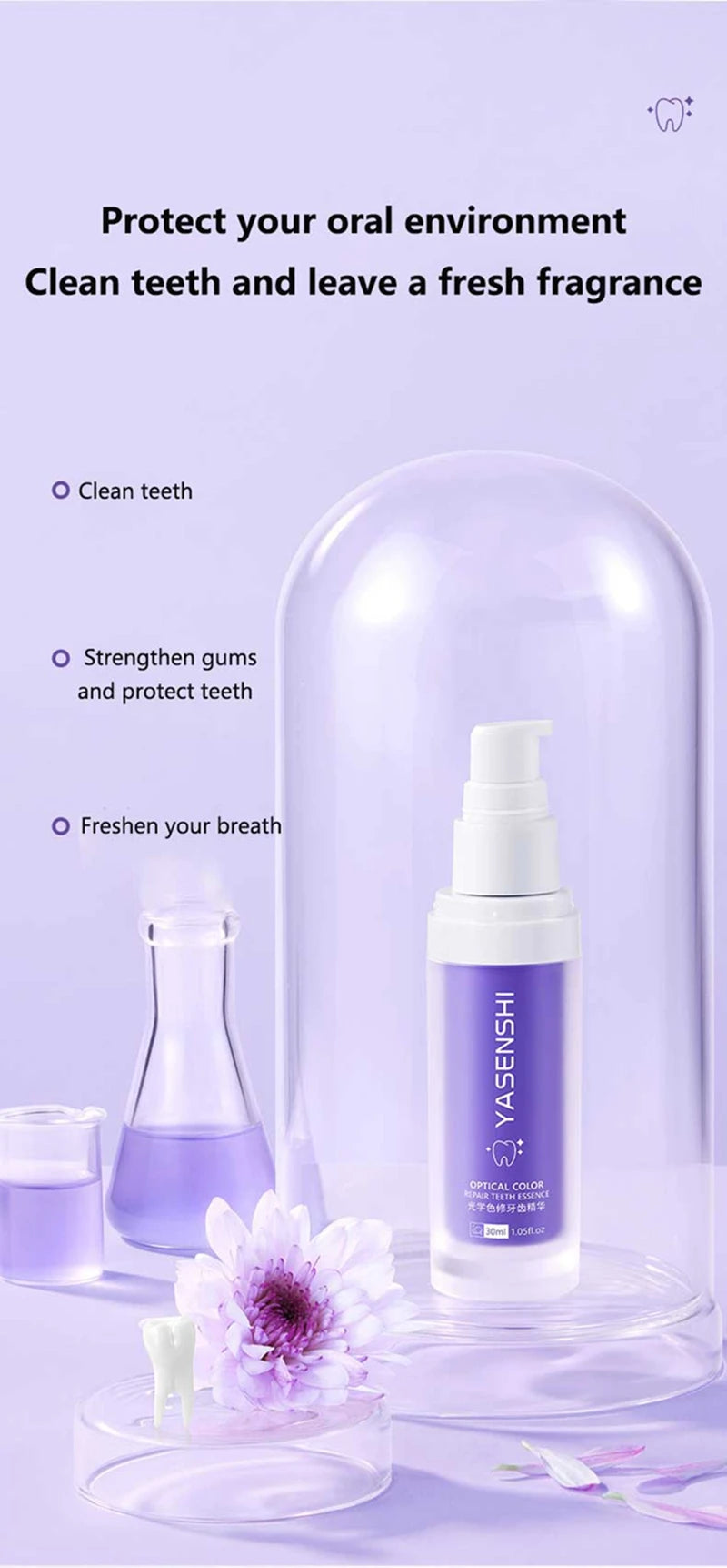 Daily Dental Care Whitening Toothpaste for Fresh Breath and Bright Smile