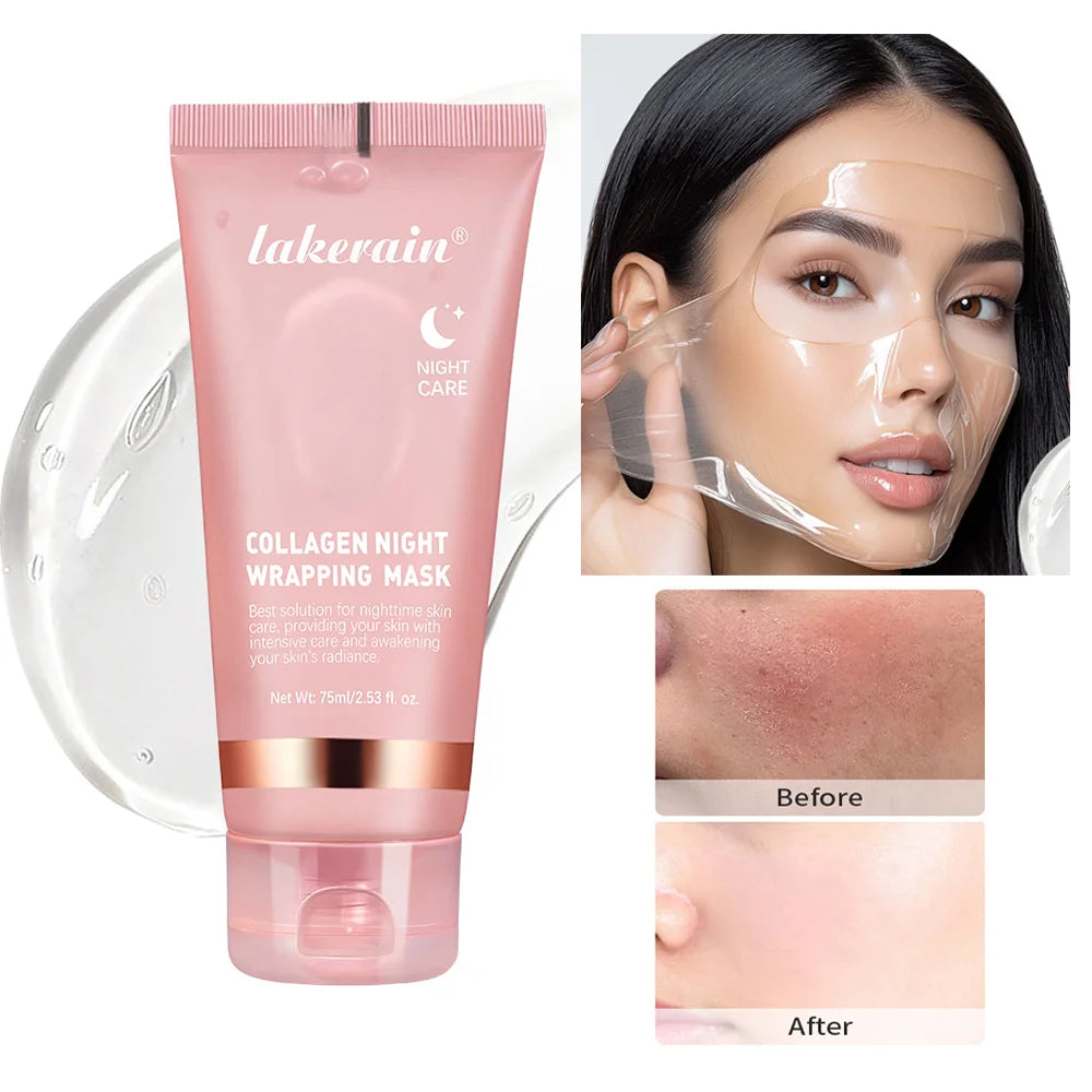 Overnight Skin Care Korean Deep Collagen Mask Peel Off Mask For Face - 2