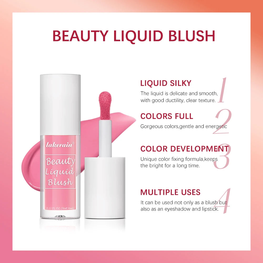 Daily Makeup Beauty Liquid Blush for a Natural Flawless Finish Look
