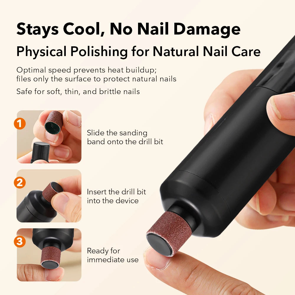 Bathroom Electric Foot Callus Grinder for Smooth Heels and Dead Skin - 6