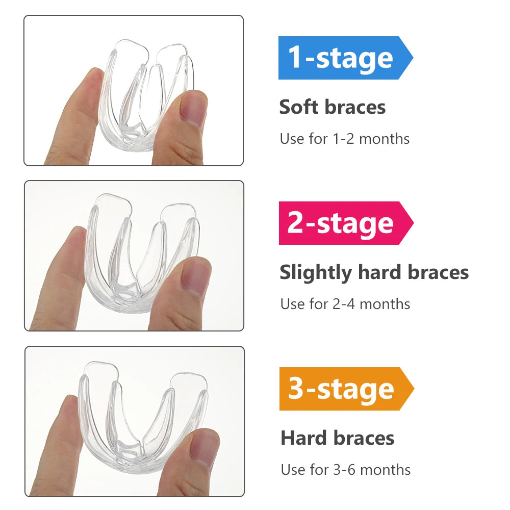 Kid teeth alignment dental trainer for home use