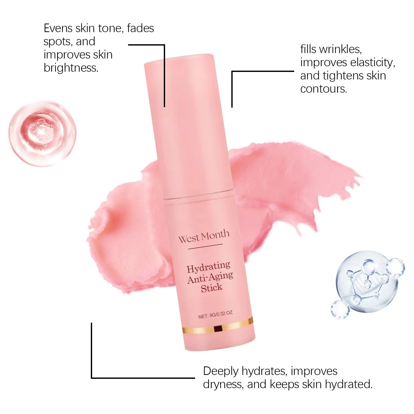 Daily Face Care Collagen Protein Wrinkle Removing Stick For Glowing Skin - 18