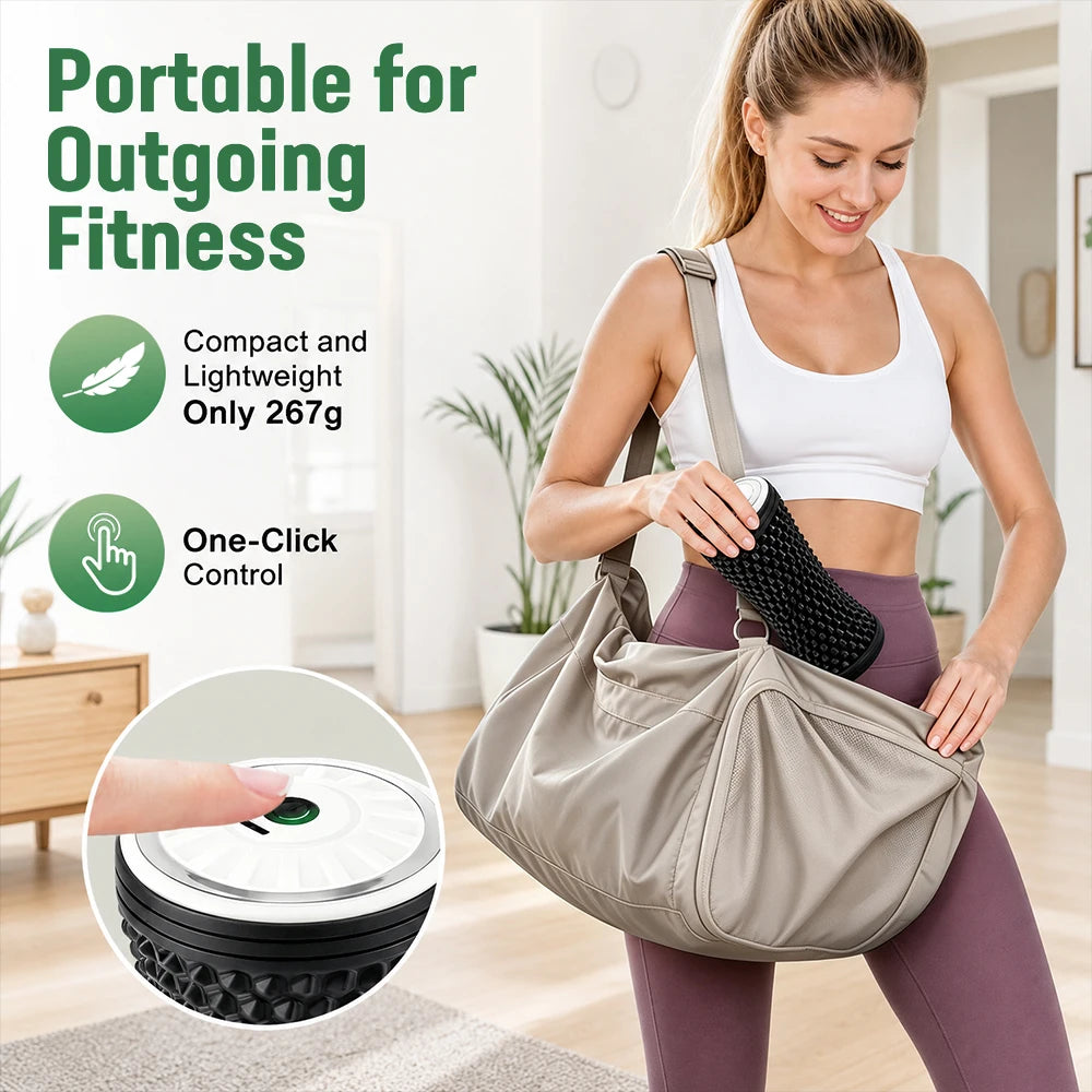 Post Workout Electric Massage Roller for Deep Muscle Relaxation - 11