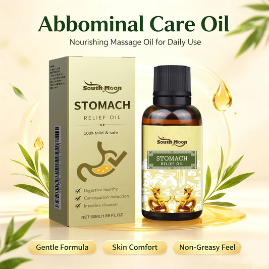 Daily Abdomen Care Stomach Relief Oil for Natural Soothing Massage