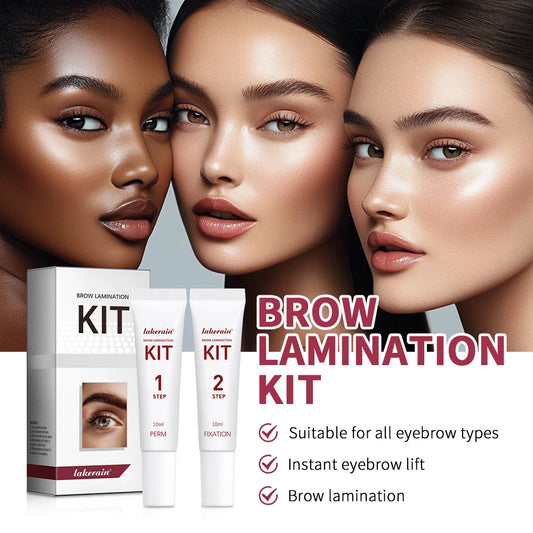 At Home Brow Lamination Kit Semi-Permanent Eyebrow Fixation Set