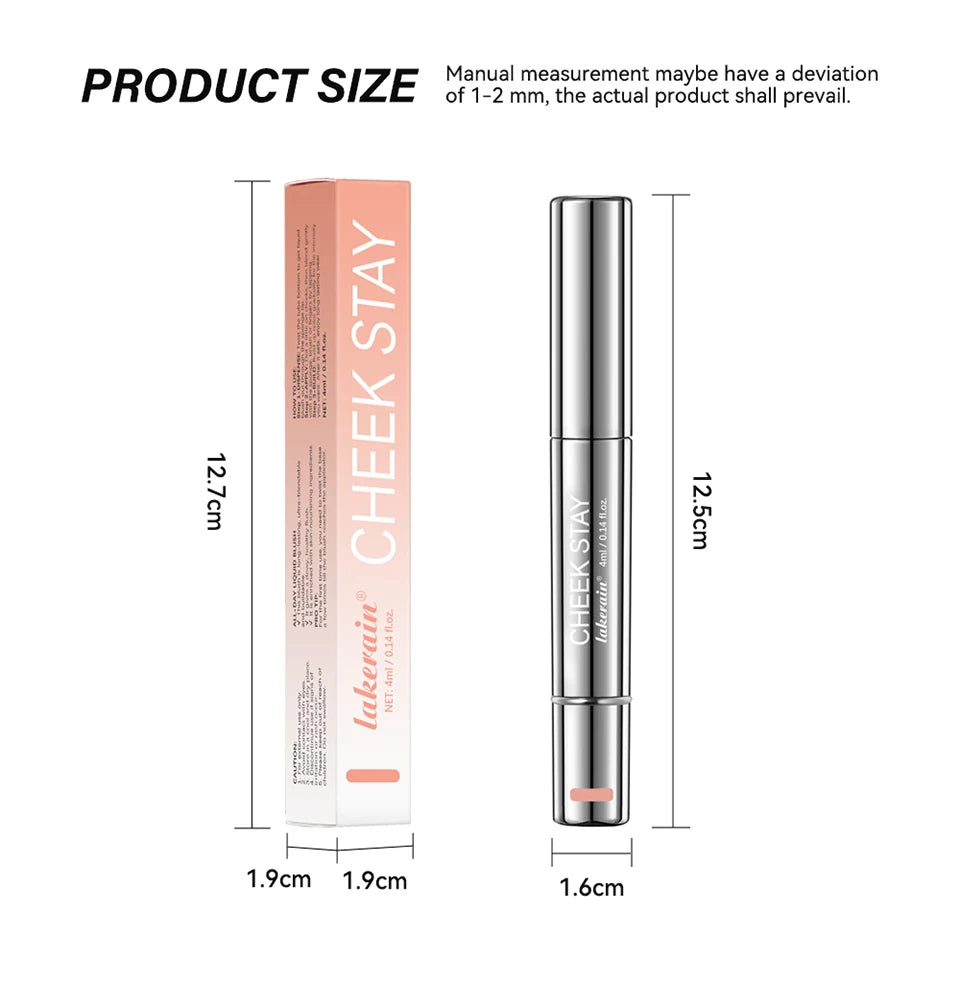 Daily Makeup Liquid Blush Stick for Natural Glow and Smooth Application