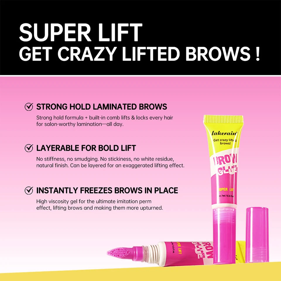 Eyebrow Makeup Brow Lamination Gel For A Long Lasting Strong Lifted Hold