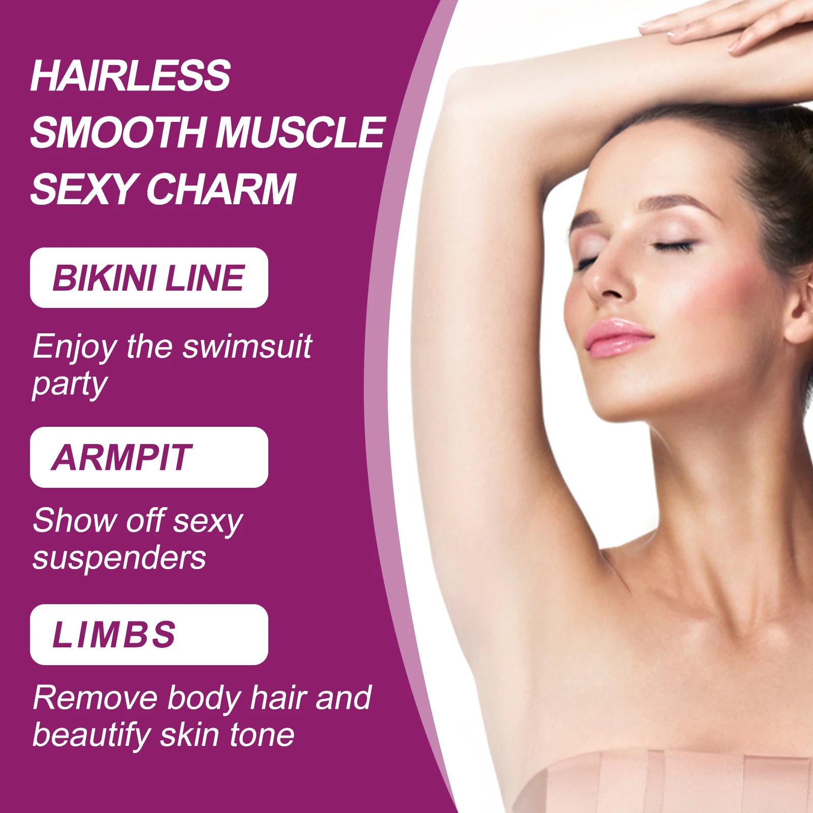 Bathroom body hair removal spray for smooth skin without razor irritation - 9
