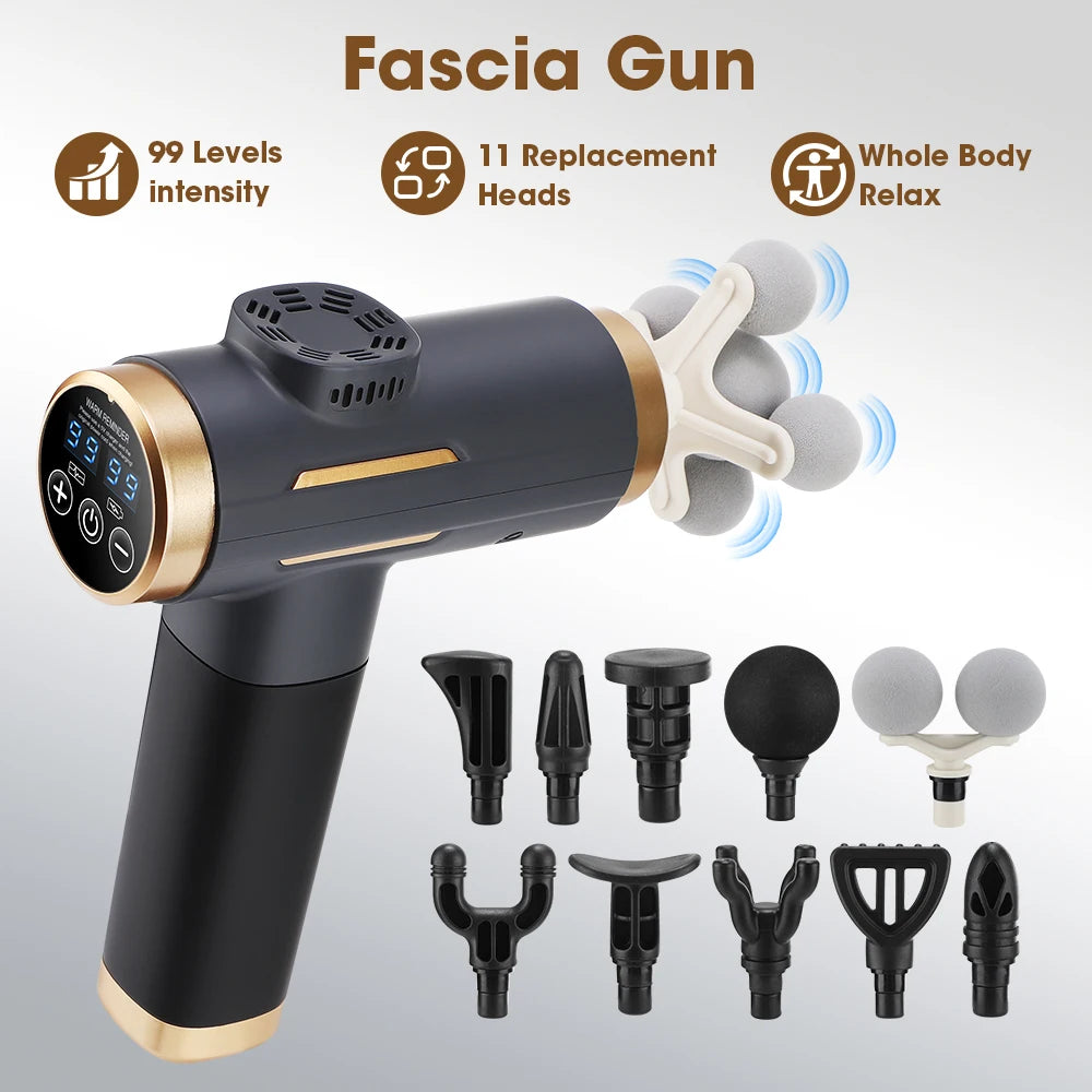 Body Relaxation Electric Massage Gun for Deep Muscle Relief and Recovery - 7