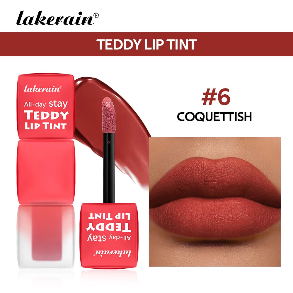 Daily Makeup Teddy Lip Tint With Long Lasting Waterproof Matte Finish