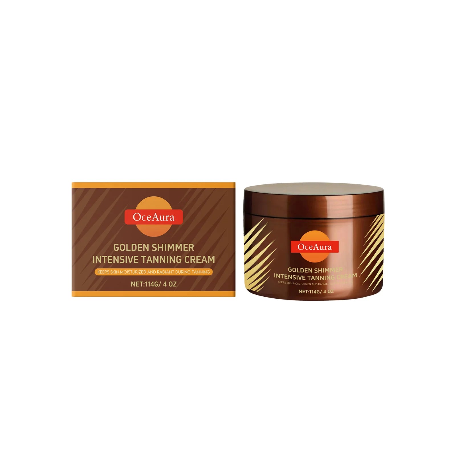 Beach Tan Shine Brown Tanning Accelerator Cream for Natural Glow - 21